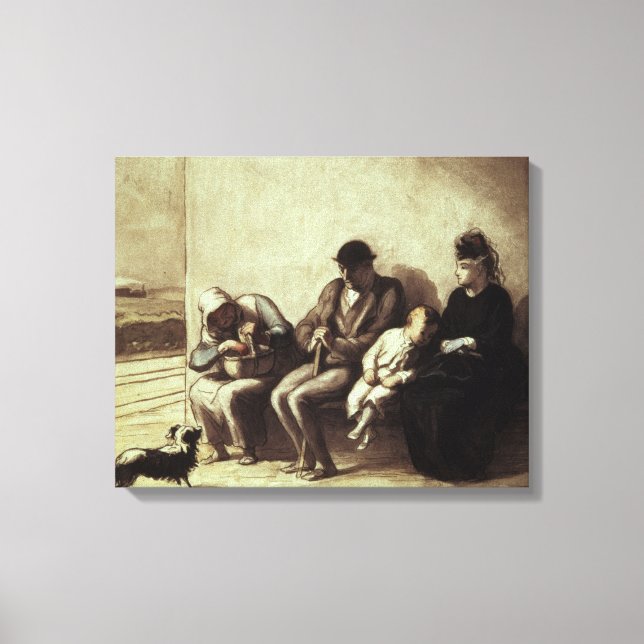 Wayside Railway Station Canvas Print (Front)