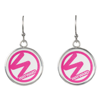 Wayward Earrings in Pink