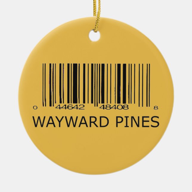 Wayward Pines Resident Ceramic Ornament (Front)