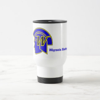 Wayzata Hockey Travel Mug - coffee