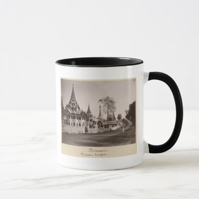 Wayzayanda monastery and pagodas at Moulmein Mug (Right)