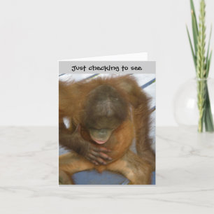 Wazzup Funny Hello to Friends Card