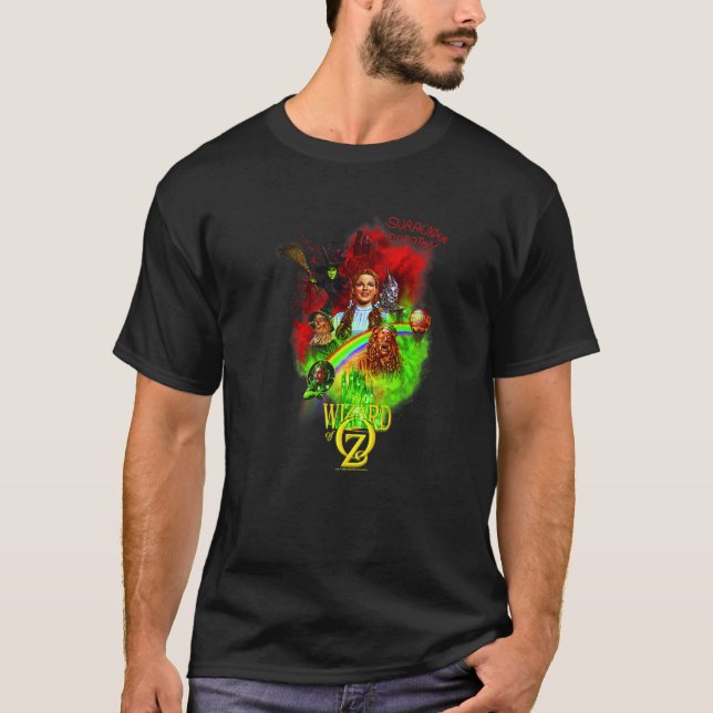 WB100 The Wizard Of Oz Surrender Dorothy Rainbow P T-Shirt (Front)