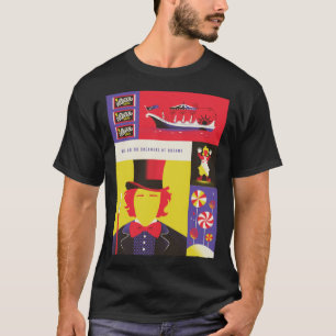 WB100 Willy Wonka And The Chocolate Factory Outlin T-Shirt