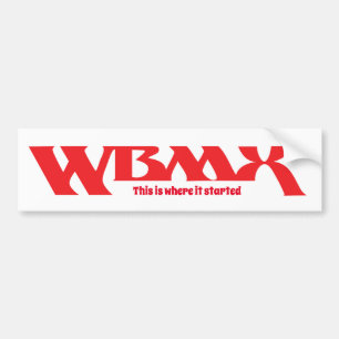 WBMX Bumper Sticker