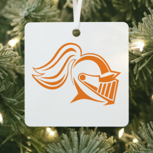 WC Knights Metal Ornament