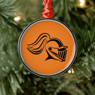 WC Knights Metal Ornament