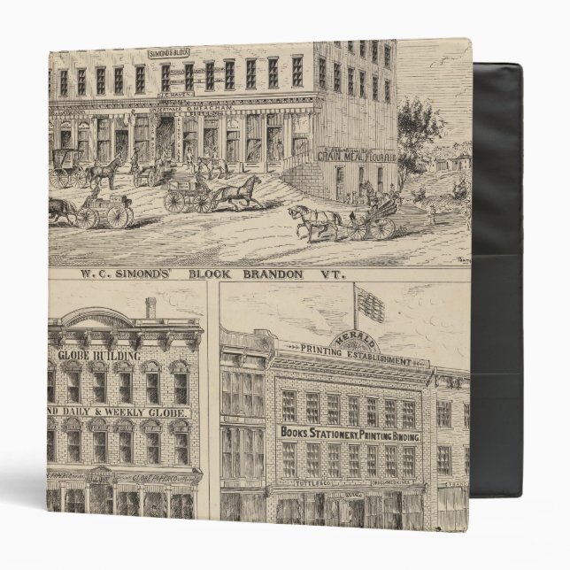 WC Simond's' Block in Brandon Binder (Front/Inside)