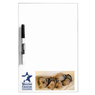 WCC camo puppies dry erase board