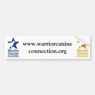 WCC website bumper sticker