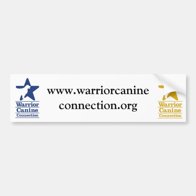 WCC website bumper sticker (Front)
