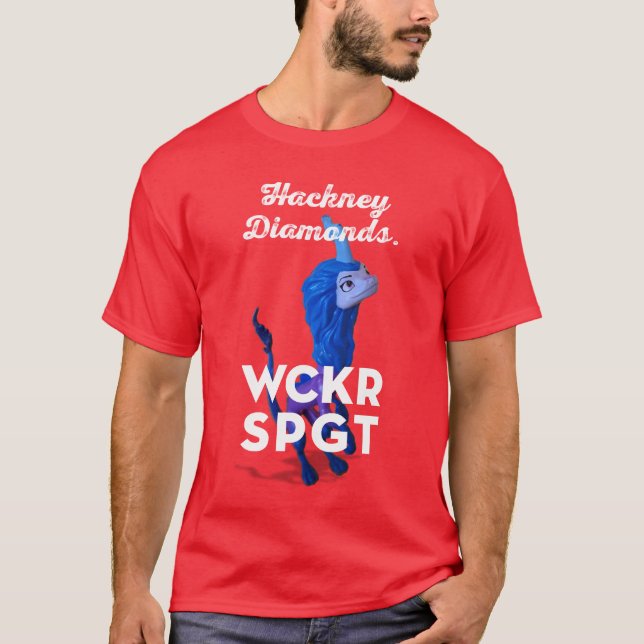 Wckr Spgt "Hackney Diamonds." T-Shirt (Front)