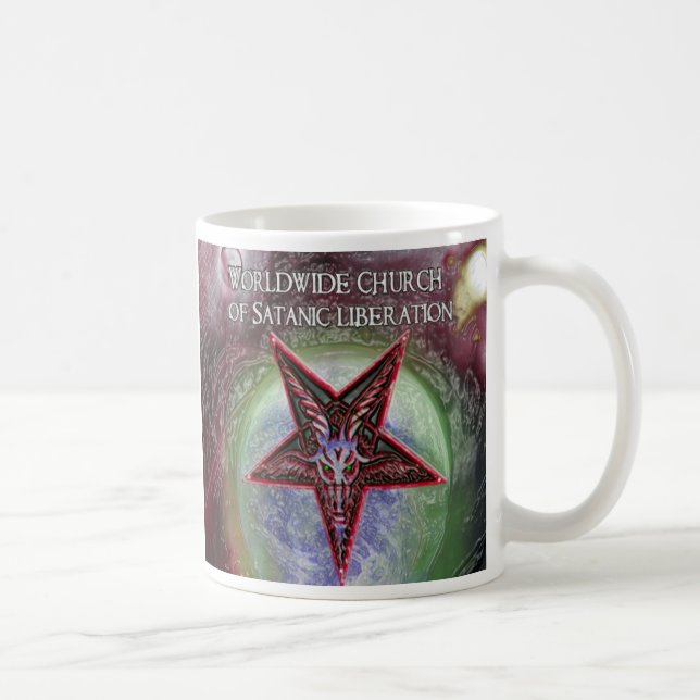 WCSL Baphomet mug - Customized (Right)