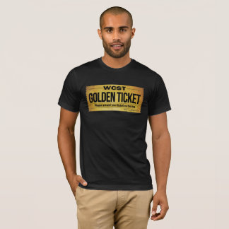 WCST GOLDEN TICKET Men's Basic Bella Canvas T-Shirt