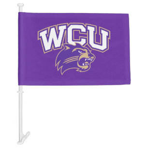 WCU CAR FLAG