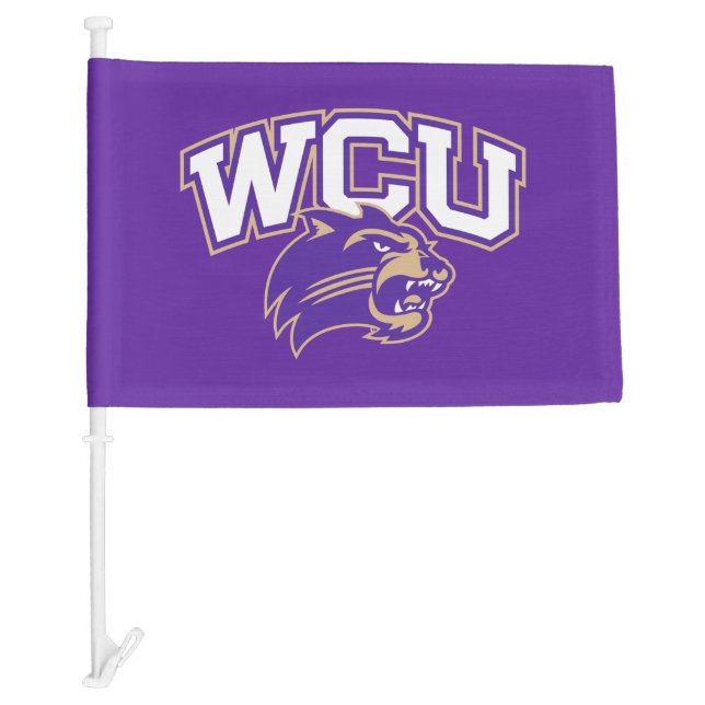WCU CAR FLAG (Front)