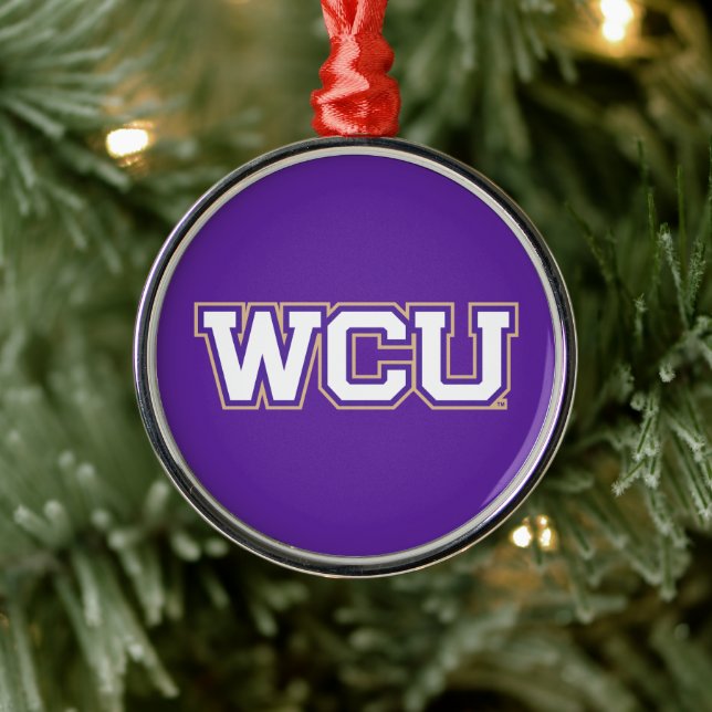 WCU METAL ORNAMENT (Tree)
