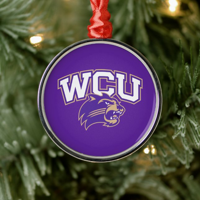 WCU METAL ORNAMENT (Tree)