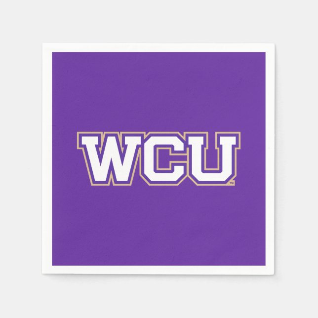 WCU NAPKINS (Front)