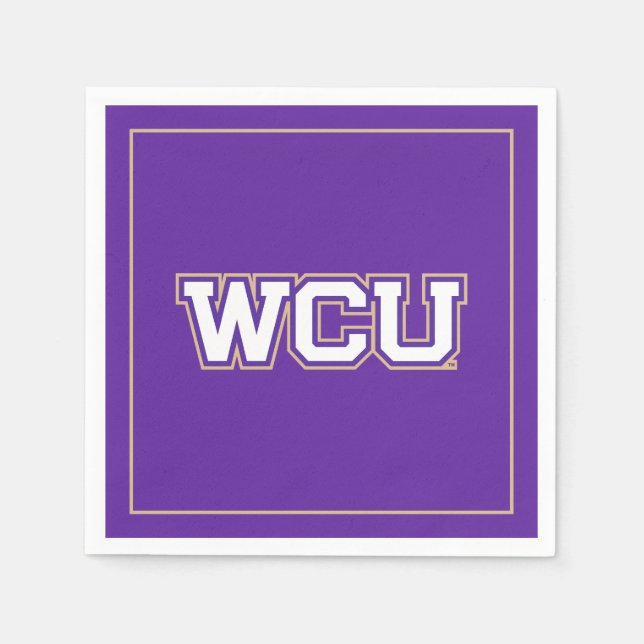 WCU NAPKINS (Front)