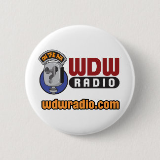 WDW Radio Logo Gear Pinback Button