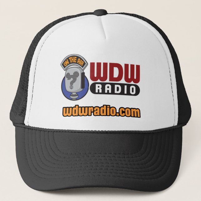 WDW Radio Logo Gear Trucker Hat (Front)