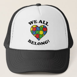 We All Belong - Autism Awareness Trucker Hat