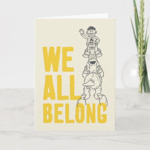 We All Belong Card