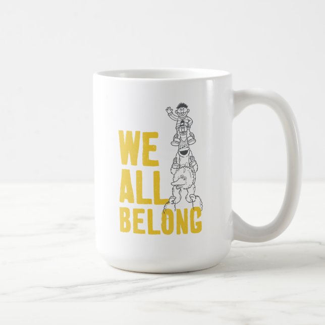 We All Belong Coffee Mug (Right)