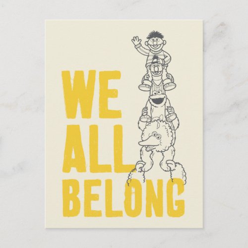 We All Belong Postcard