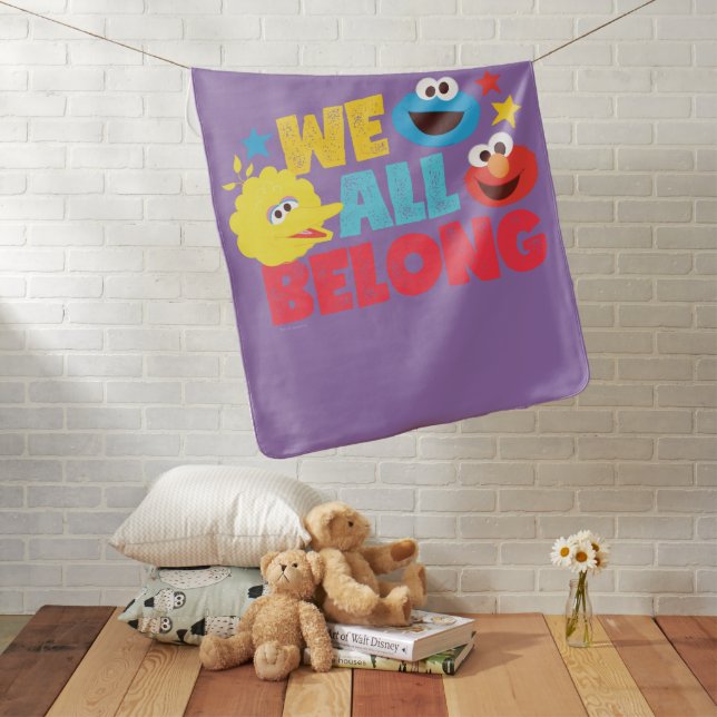 We All Belong Stars Baby Blanket (In Situ)