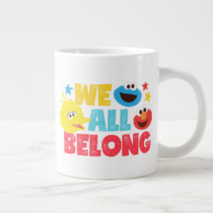 We All Belong Stars Giant Coffee Mug