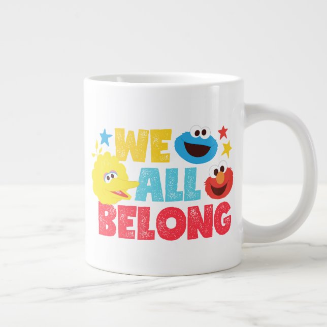 We All Belong Stars Giant Coffee Mug (Right)