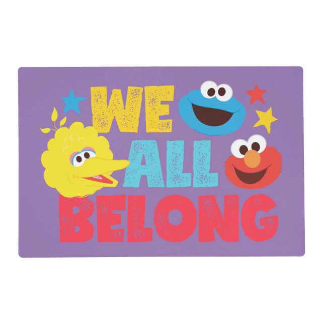 We All Belong Stars Placemat (Front)