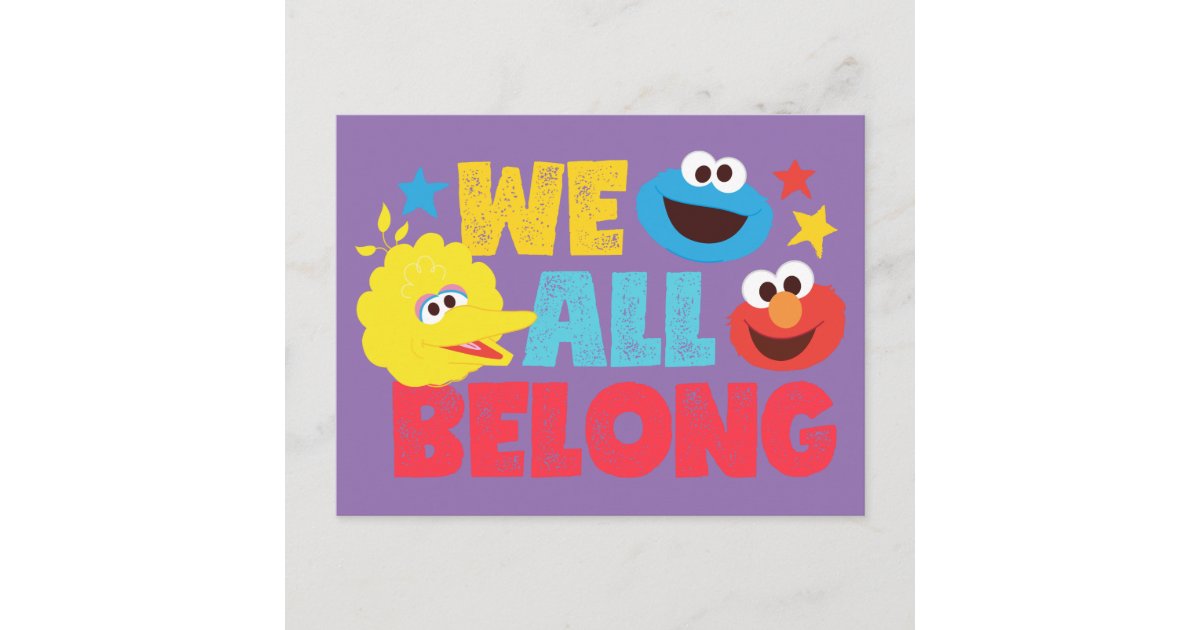We All Belong Stars Postcard | Zazzle
