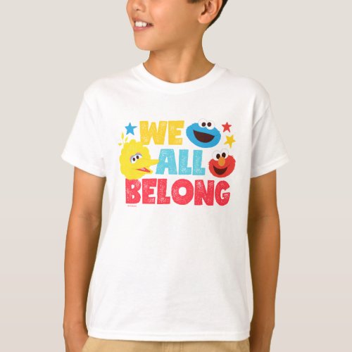 We All Belong Stars T_Shirt