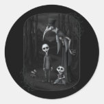 We All Fall Down Classic Round Sticker at Zazzle