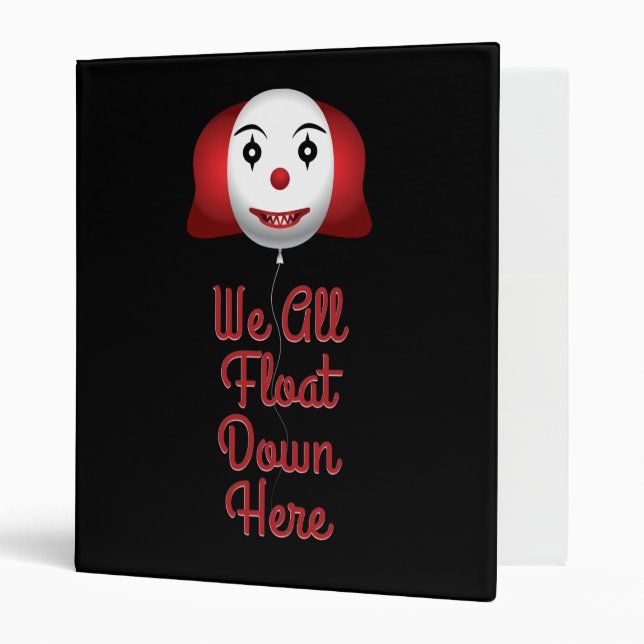We All Float Down Here Binder (Front/Inside)