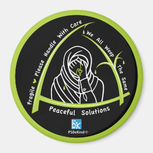 We All Weep The Same 3_3” Round Magnet