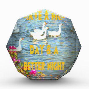 We always leave our customers happy & satisfied. acrylic award