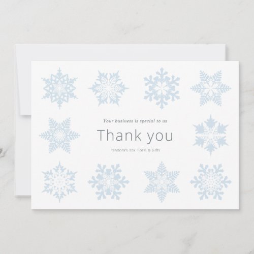 We Appreciate Your Business Holiday Card