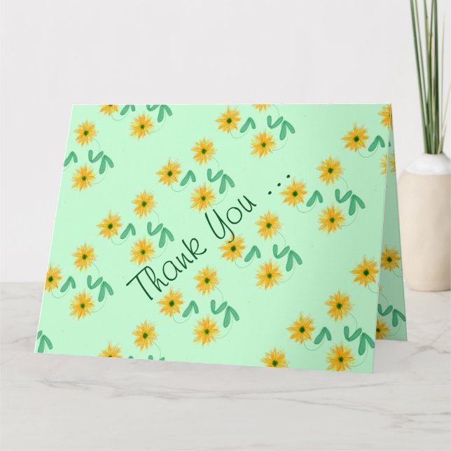 We Appreciate Your Kindness Letterpress Thank You Card (Front)