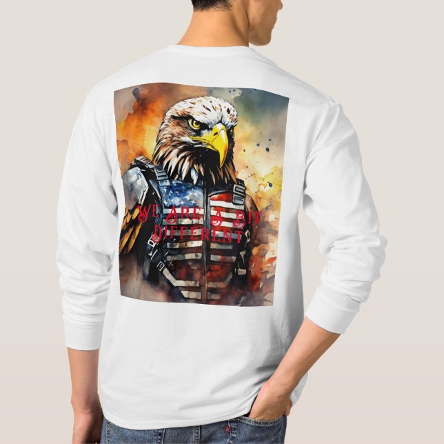 We Are a Bit Different – Bold Statement T-Shirt (Back)