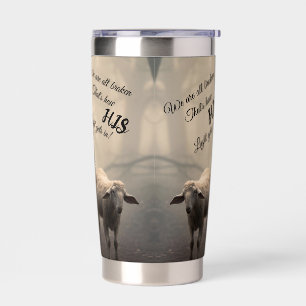 We Are All Broken That's How His Light Gets In Insulated Tumbler