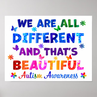 We Are All DIFFERENT Poster