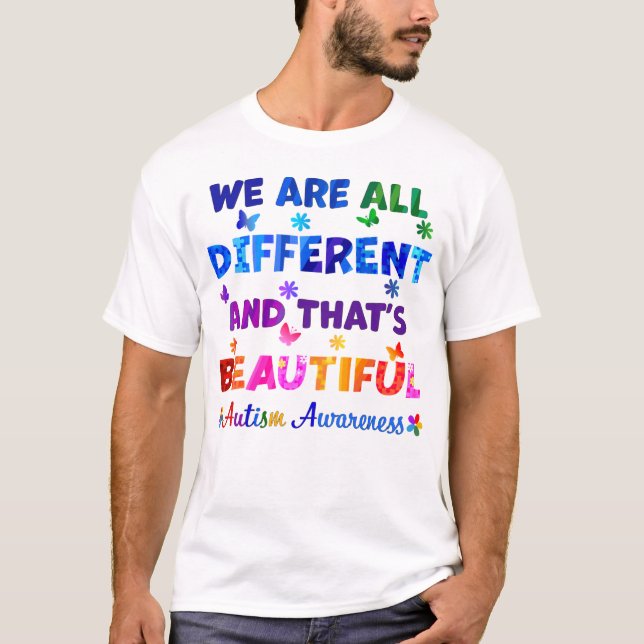 We Are All DIFFERENT T-Shirt (Front)
