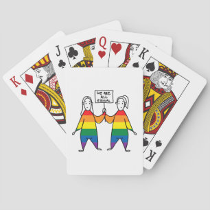 We Are All Equal Poker Cards