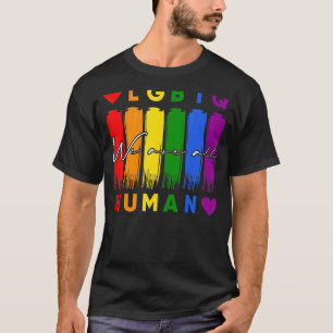 We Are All Human Lgbt Gay Rights Pride Ally Lgbtq  T-Shirt