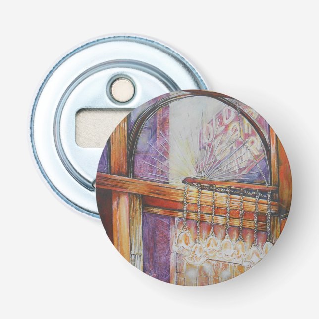 We Are All Moths Flying Around the Same Light. Bottle Opener (Front)