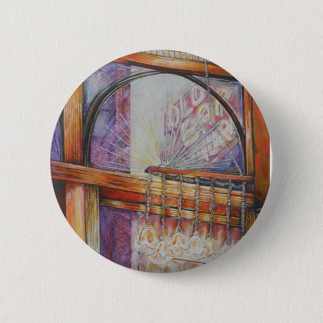 We Are All Moths Flying Around the Same Light. Button (Front)